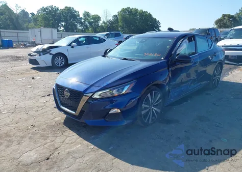 2022 Nissan Altima Sr Fwd from USA, damaged, VIN 1N4BL4CV4NN302180